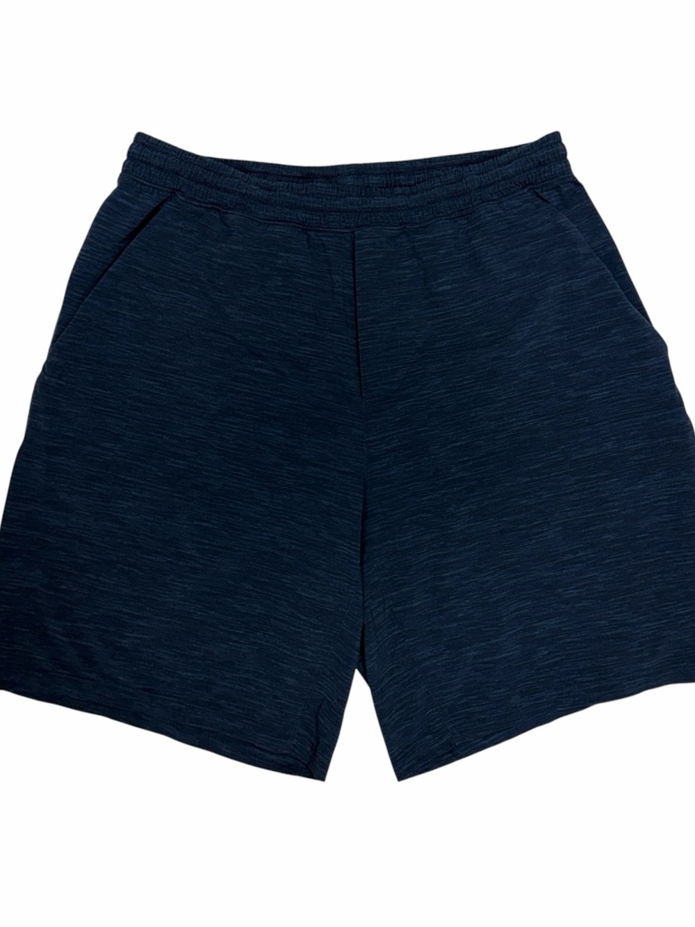 Lululemon Shorts Men Large Blue Pace Breaker Linerless Athletic Performance Gym